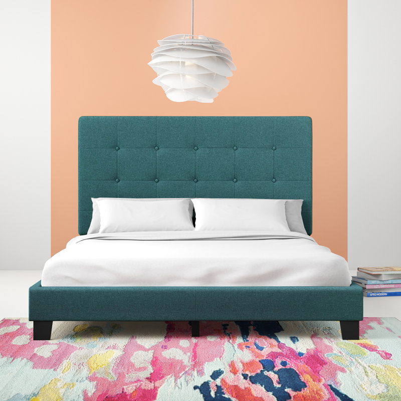 Chadwick Tufted Upholstered Low Profile Platform Bed Full